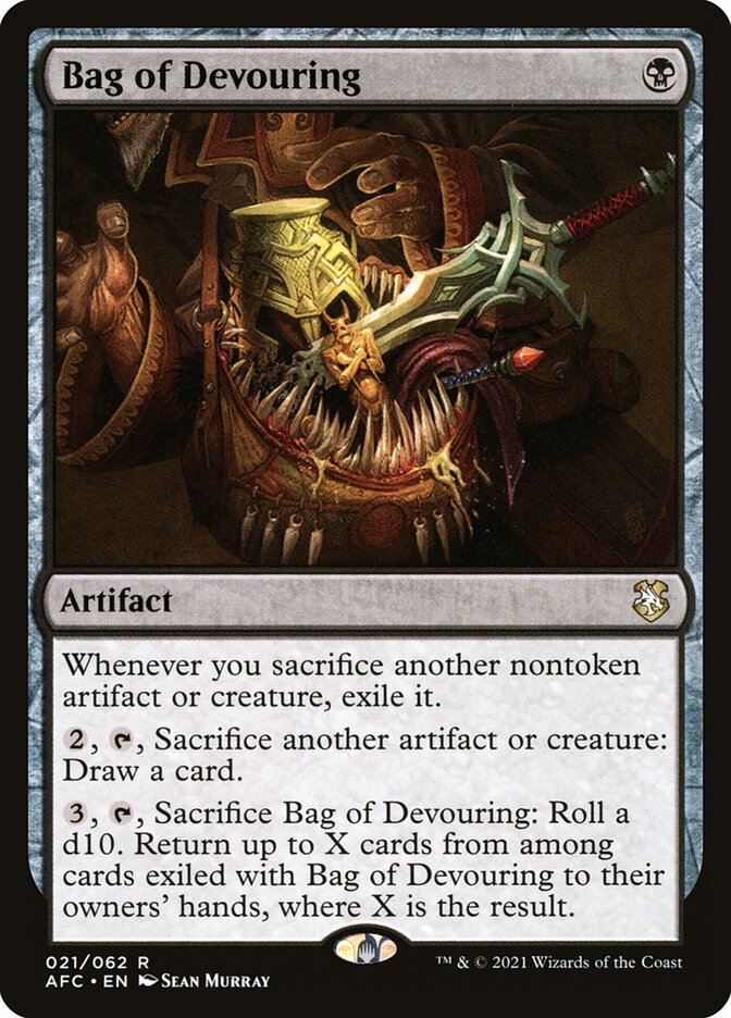 Bag of Devouring 21/62 (Commander: Adventures in the Forgotten Realms) 