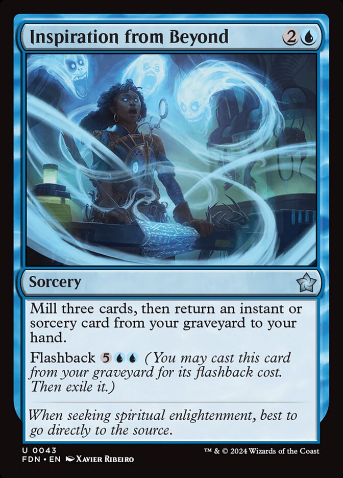 Inspiration from Beyond 43/291 (Foundations)  - Foil