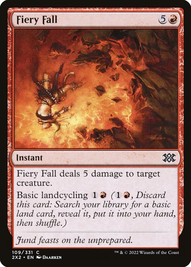 Fiery Fall 109/331 (Double Masters 2022)  - Foil