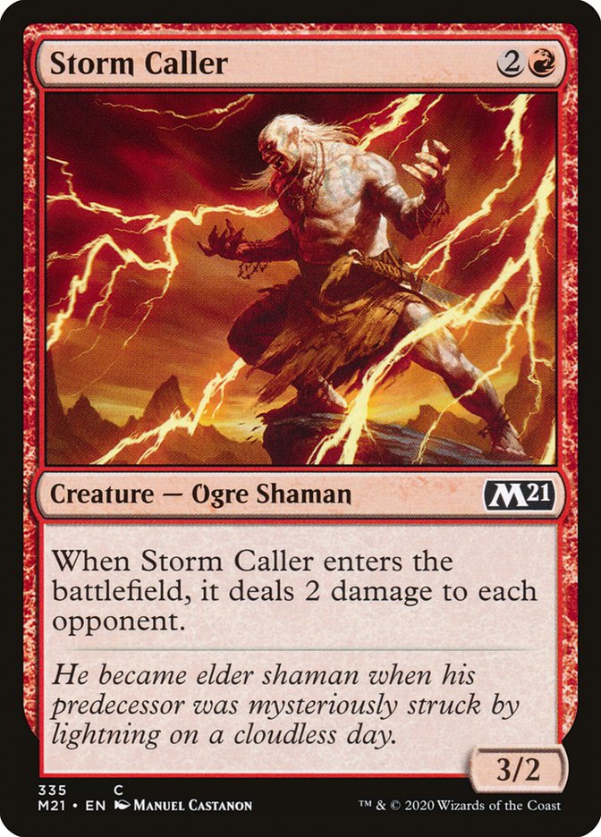 Storm Caller 335 (Core Set 2021) 