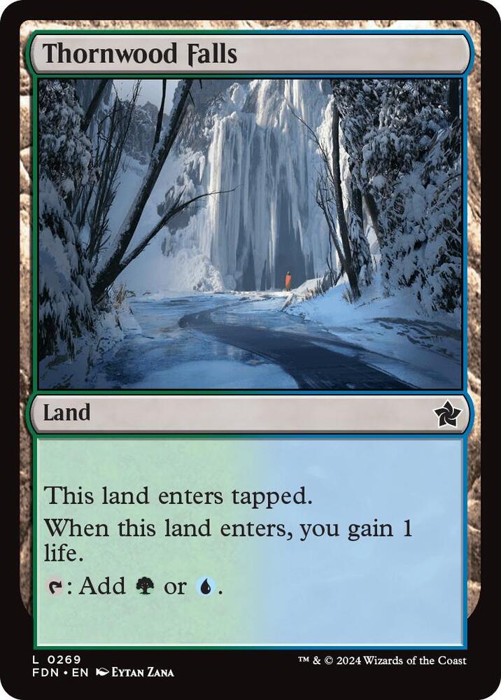 Thornwood Falls 269/291 (Foundations)  - Foil