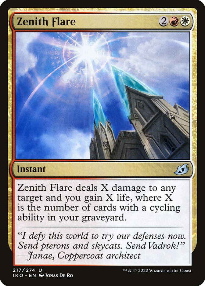 Zenith Flare 217/274 (Ikoria: Lair of Behemoths)  - Foil