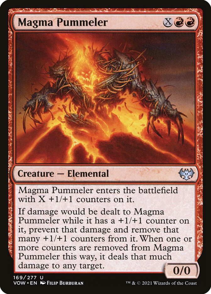 Magma Pummeler 169/277 (Innistrad: Crimson Vow)  - Foil