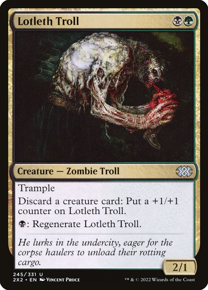 Lotleth Troll 245/331 (Double Masters 2022) 