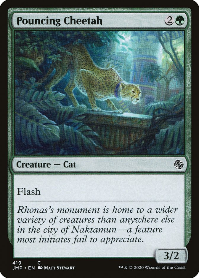 Pouncing Cheetah 419/495 (Jumpstart) 
