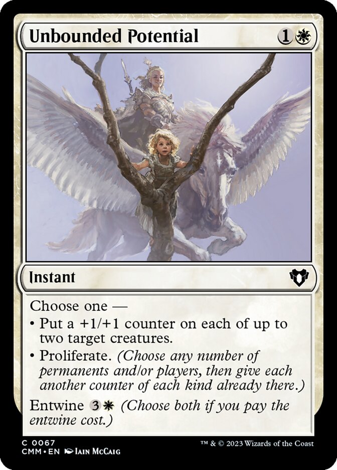 Unbounded Potential 67/451 (Commander Masters) 