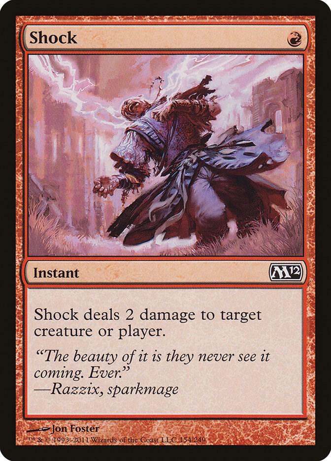Shock 154/249 (Magic 2012 (M12)) 