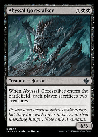 Abyssal Gorestalker 87/291 (The Lost Caverns of Ixalan) 