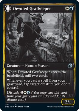 Devoted Grafkeeper 218/534 (Innistrad: Double Feature) 
