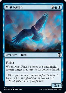 Mist Raven 41/1 (Commander: Kaldheim) 