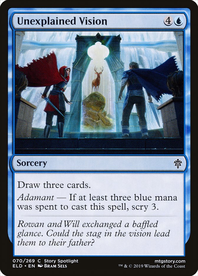 Unexplained Vision 70 (Throne of Eldraine) 