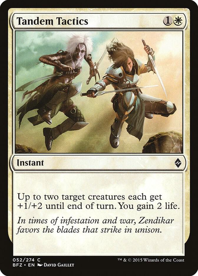 Tandem Tactics 52/274 (Battle for Zendikar)  - Foil