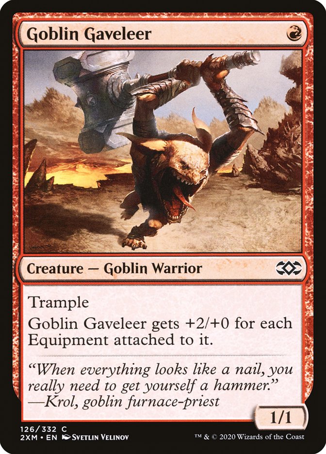 Goblin Gaveleer 126/332 (Double Masters) 