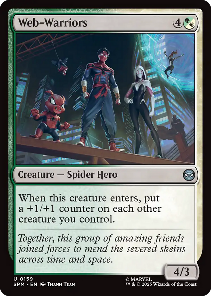 Web-Warriors [Marvel's Spider-Man]