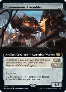 Autonomous Assembler Extended Art 309/287 (The Brothers' War) 