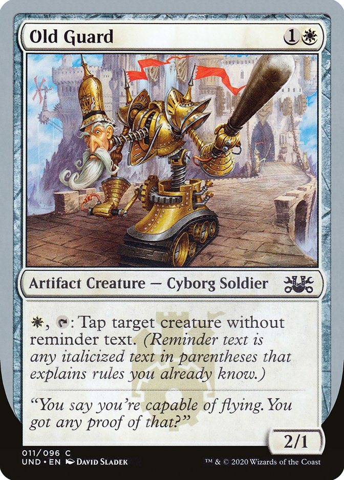 Old Guard 11/96 (Unsanctioned) 