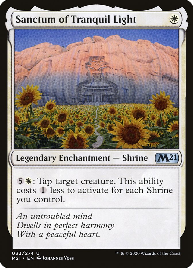 Sanctum of Tranquil Light 33 (Core Set 2021) 