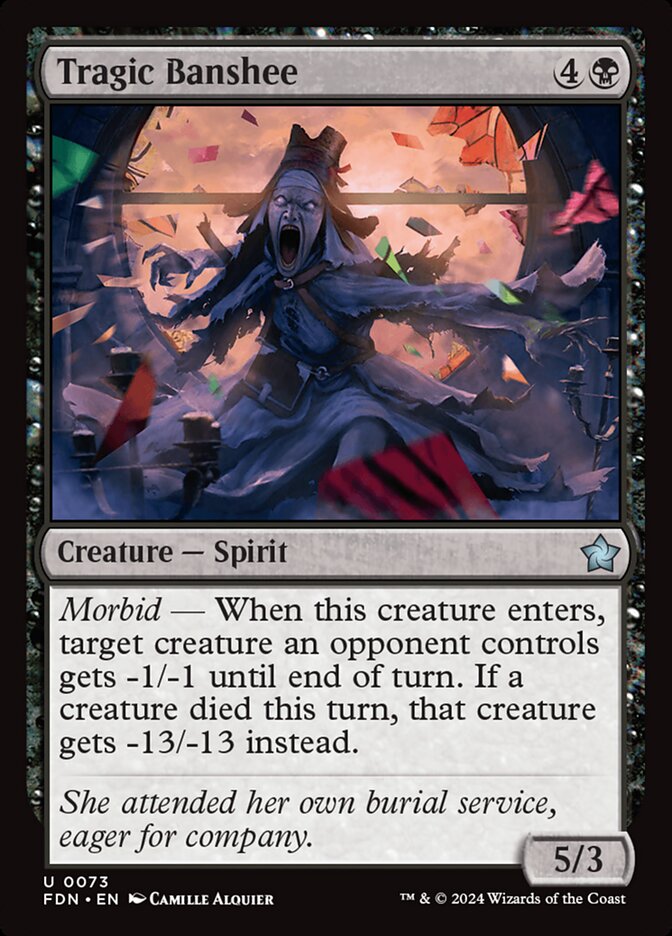 Tragic Banshee 73 (Foundations)  - Foil