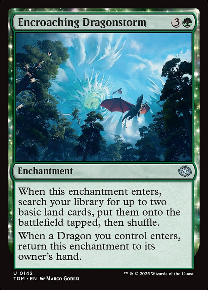 Encroaching Dragonstorm 142 (Tarkir: Dragonstorm) 