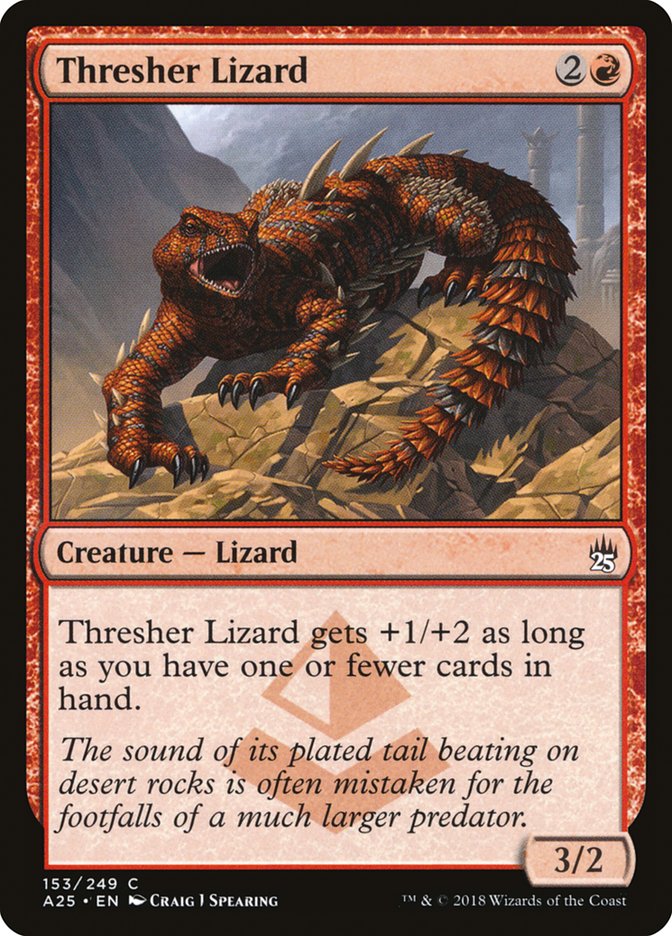 Thresher Lizard 153/249 (Masters 25) 