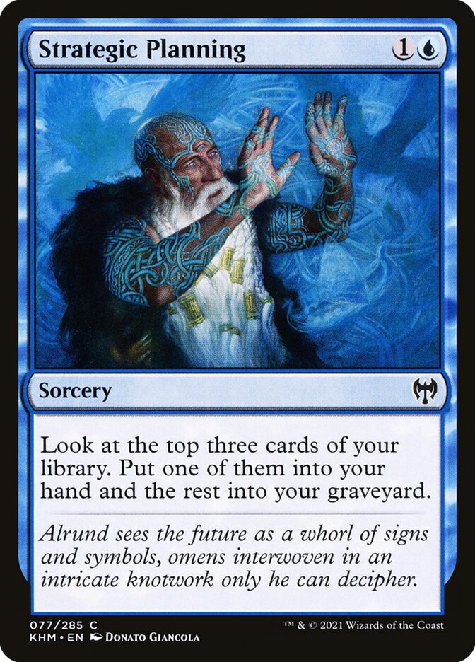 Strategic Planning 77 (Kaldheim)  - Foil