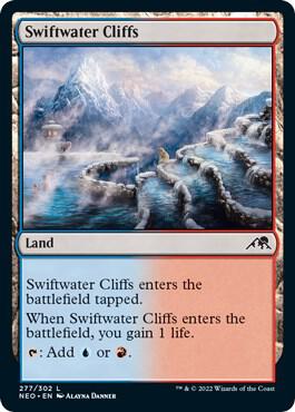 Swiftwater Cliffs 277/302 (Kamigawa: Neon Dynasty) 