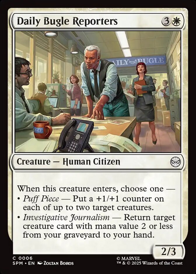 Daily Bugle Reporters 6 (Marvel's Spider-Man) 