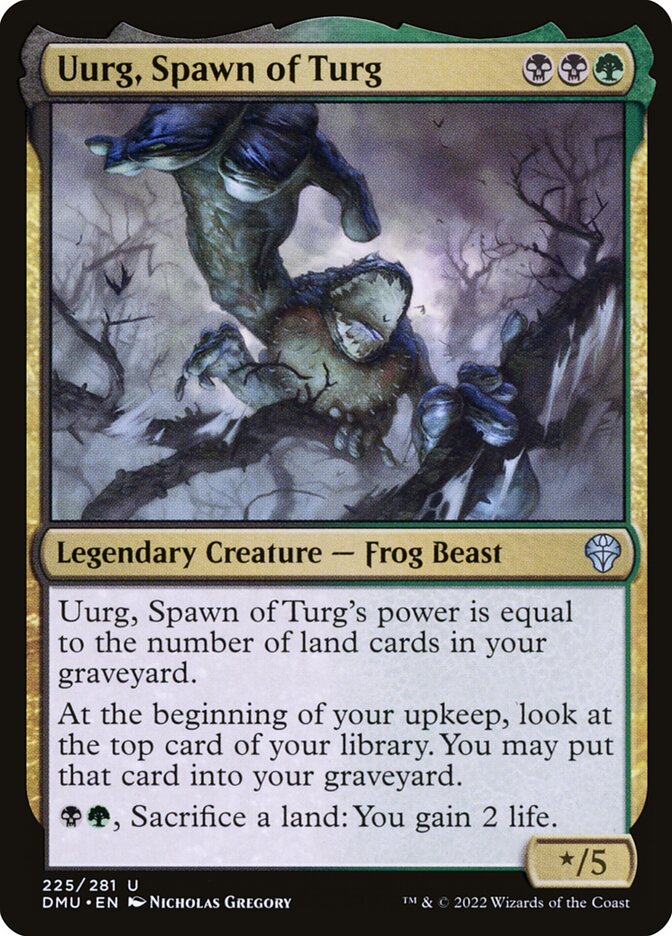 Uurg, Spawn of Turg 225/281 (Dominaria United) 