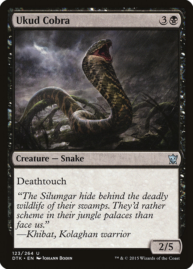 Ukud Cobra 123/264 (Dragons of Tarkir) 