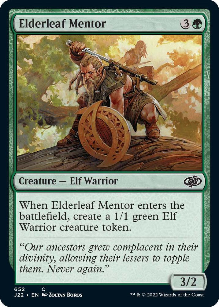 Elderleaf Mentor 652 (Jumpstart 2022) 