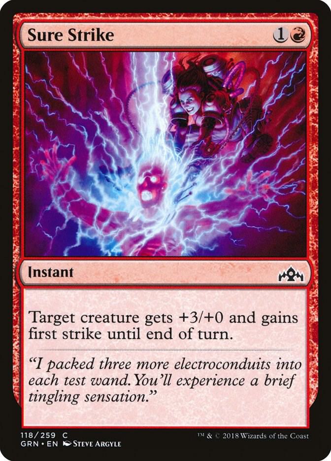 Sure Strike 118/259 (Guilds of Ravnica) 