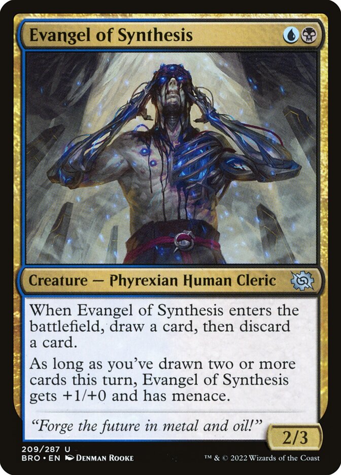 Evangel of Synthesis 209/287 (The Brothers' War)  - Foil