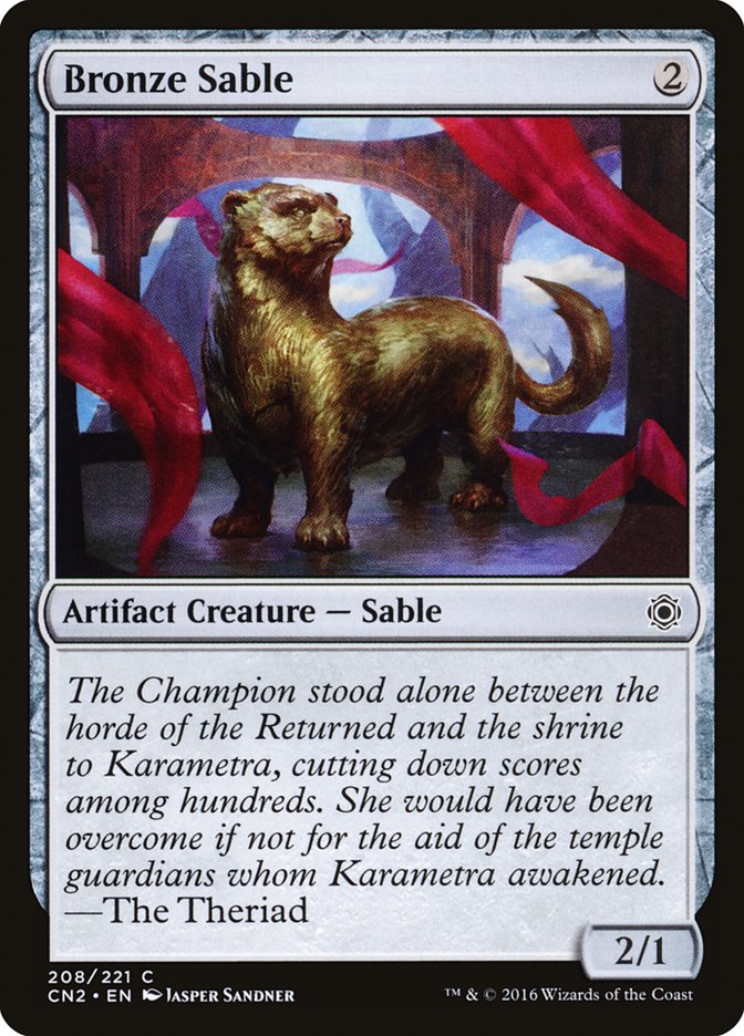 Bronze Sable 208/221 (Conspiracy: Take the Crown) 