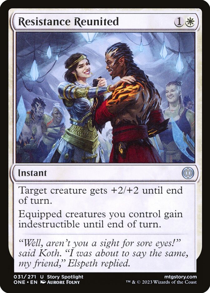 Resistance Reunited 31/271 (Phyrexia: All Will Be One)  - Foil