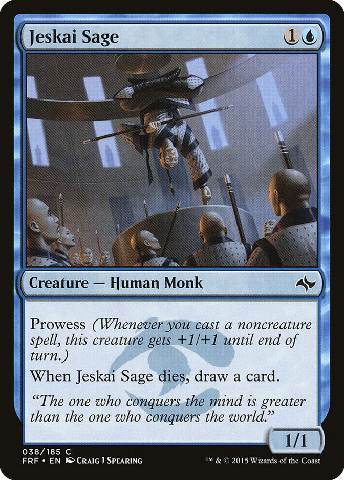 Jeskai Sage 38/185 (Fate Reforged) 