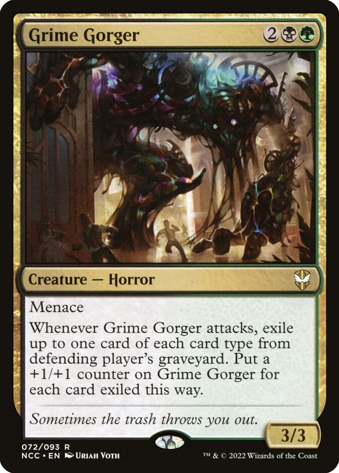 Grime Gorger 72 (Commander: Streets of New Capenna) 