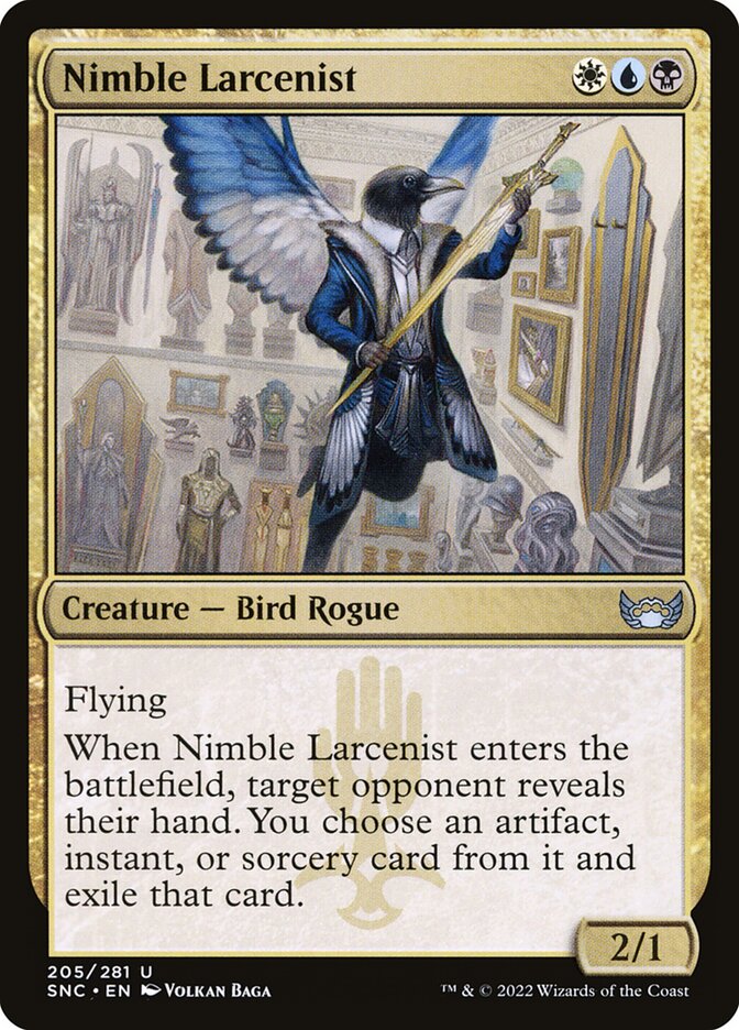 Nimble Larcenist 205/281 (Streets of New Capenna)  - Foil