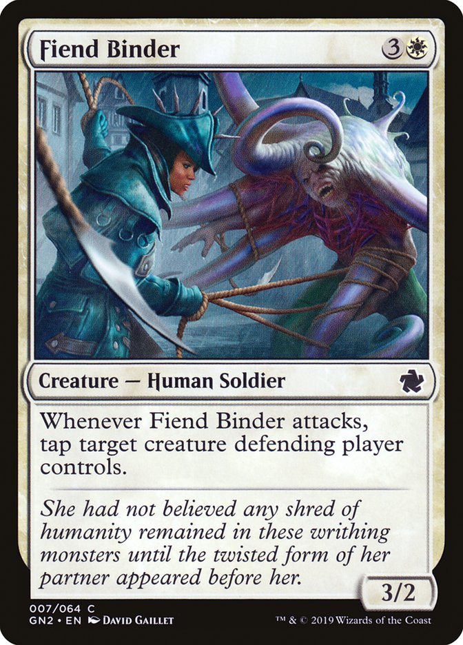 Fiend Binder 7/64 (Magic Game Night 2019) 