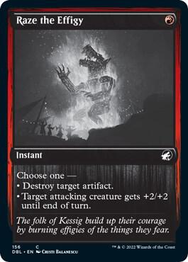 Raze the Effigy 156/534 (Innistrad: Double Feature) 