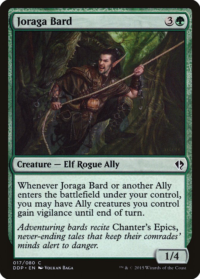 Joraga Bard 17/80 (Duel Decks: Zendikar vs. Eldrazi) 