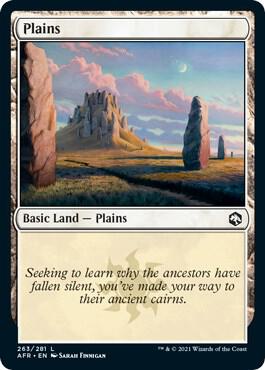 Plains 263 263 (Adventures in the Forgotten Realms)  - Foil