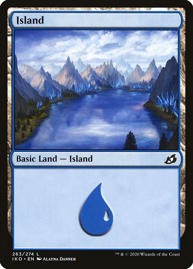 Island 263/274 (Ikoria: Lair of Behemoths)  - Foil