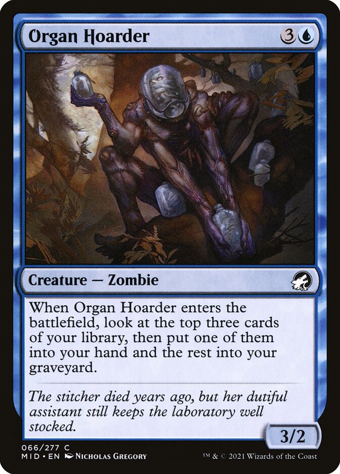 Organ Hoarder 66/277 (Innistrad: Midnight Hunt) 