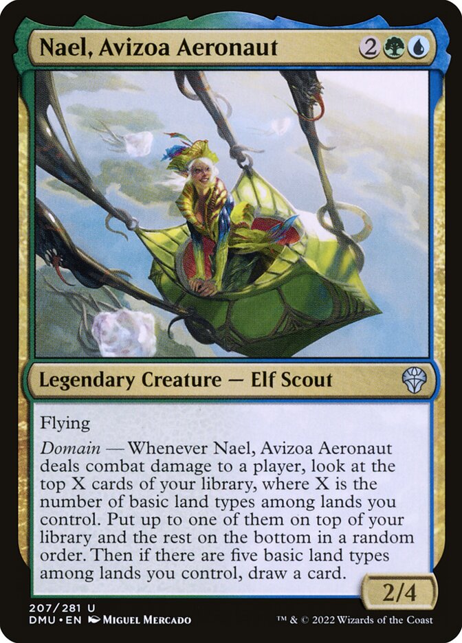 Nael, Avizoa Aeronaut 207/281 (Dominaria United) 