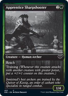 Apprentice Sharpshooter 452/534 (Innistrad: Double Feature) 