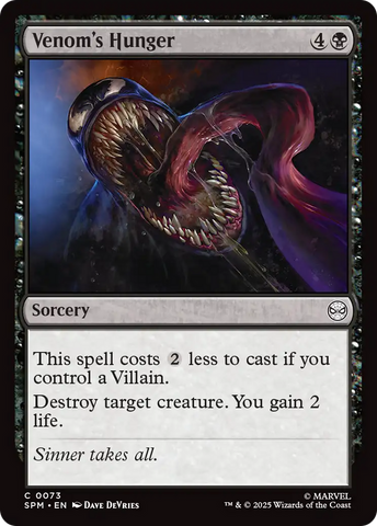 Venom's Hunger [Marvel's Spider-Man]
