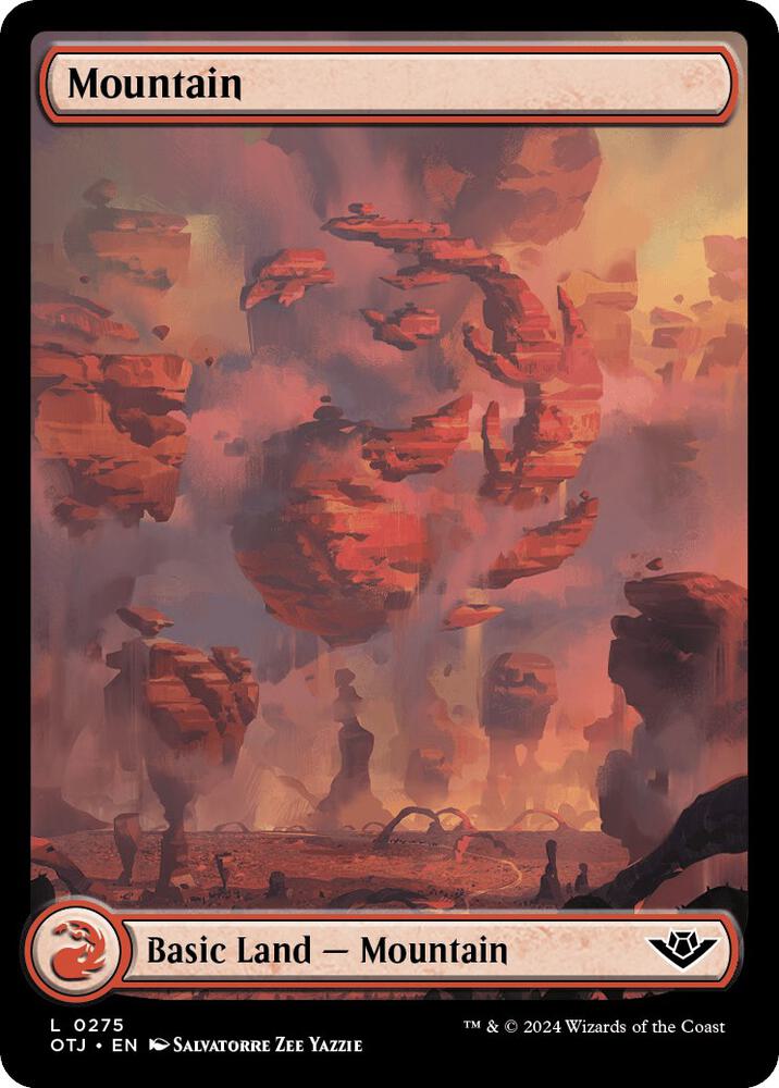 Mountain 275/286 (Outlaws of Thunder Junction)  - Full Art