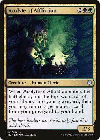Acolyte of Affliction 206/254 (Theros Beyond Death) 
