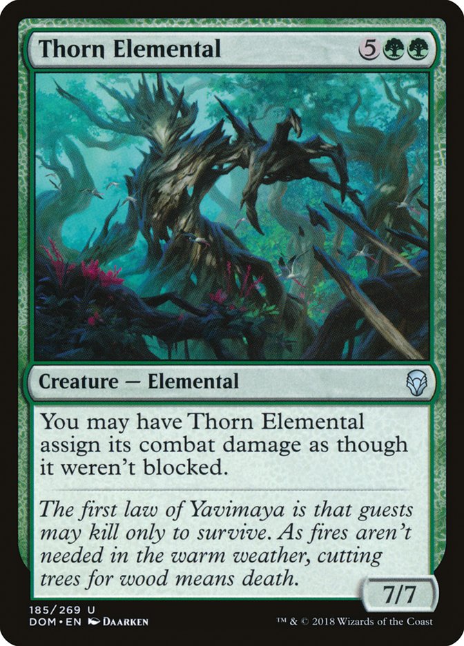 Thorn Elemental 185/269 (Dominaria) 