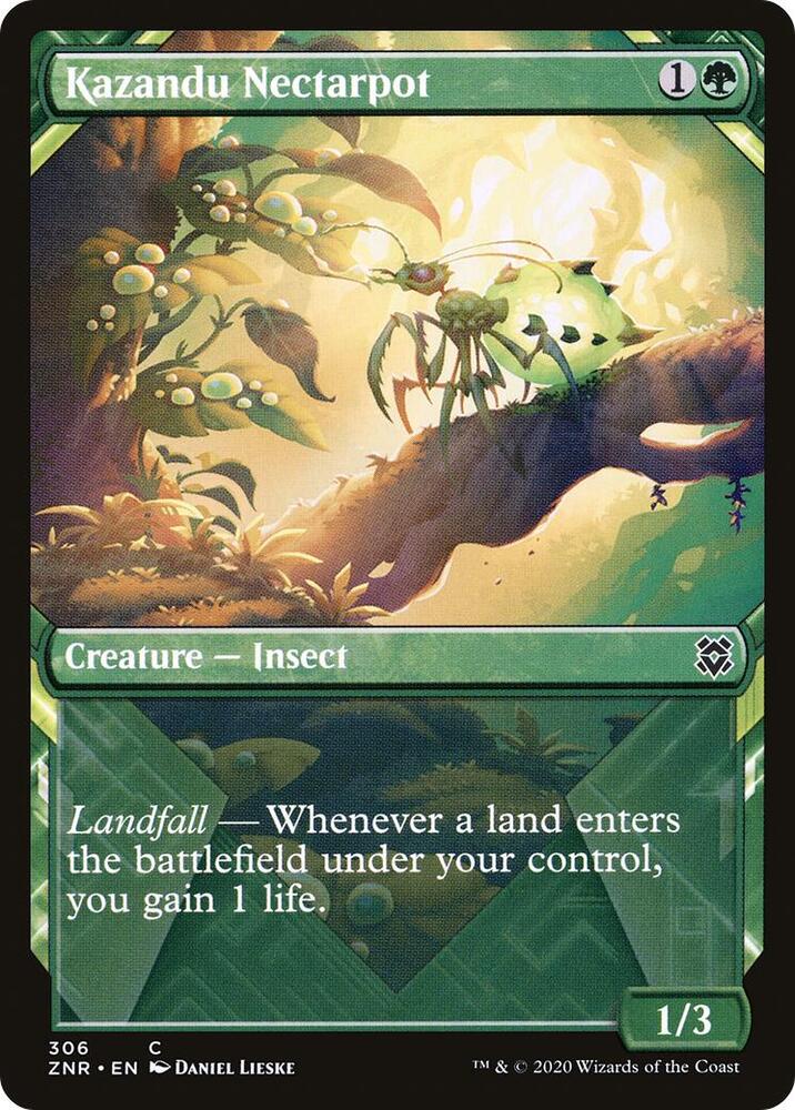 Kazandu Nectarpot 306/280 (Zendikar Rising)  - Showcase Foil